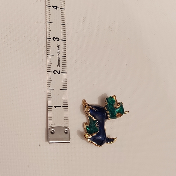 Vintage scottie dog pin - Picture 7 of 8